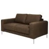 Fredriks Sofa Fiesta I (2-Sitzer) - Strukturstoff - Pepper