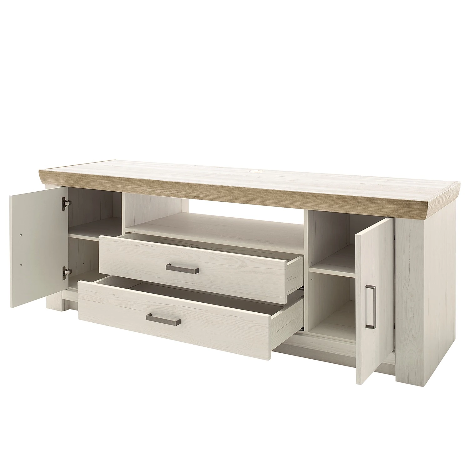 Ridgevalley TV-Lowboard Pontile II - Pinie Aurelio Dekor / Eiche Nelson Dekor 2 Ridgevalley TV-Lowboard Pontile II - Pinie Aurelio Dekor / Eiche Nelson Dekor – Bild 2