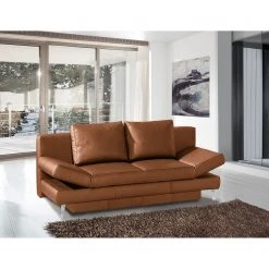 Loftscape Schlafsofa Salen II - Echtleder - Cognac - Chrom glänzend -Wohnzimmermöbel boutique en ligne 1000129058 180817 11583530 MOOD GALLERYIMAGES P000000001000129058 mood