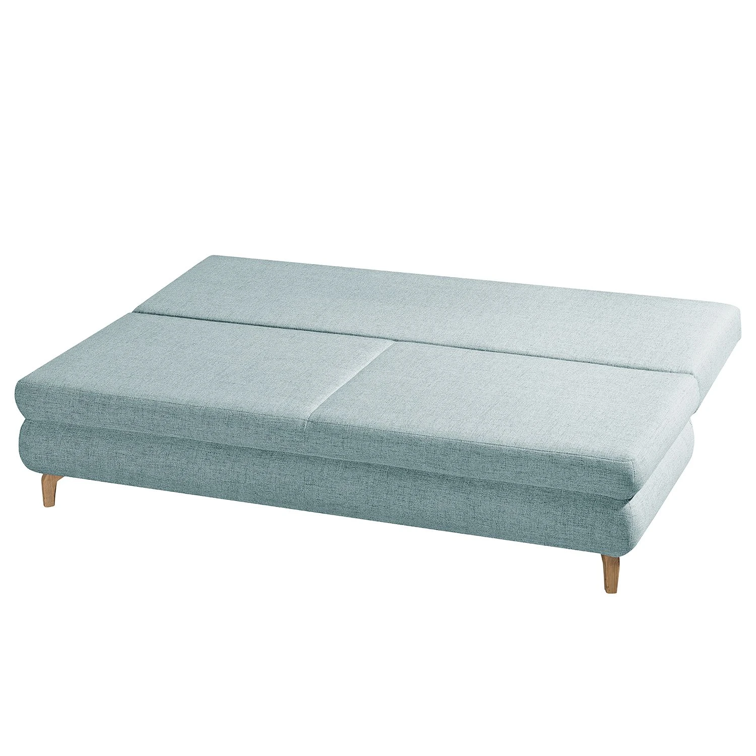 Mørteens Schlafsofa Seiling - Strukturstoff - Pastellblau 4 Mørteens Schlafsofa Seiling - Strukturstoff - Pastellblau – Bild 4