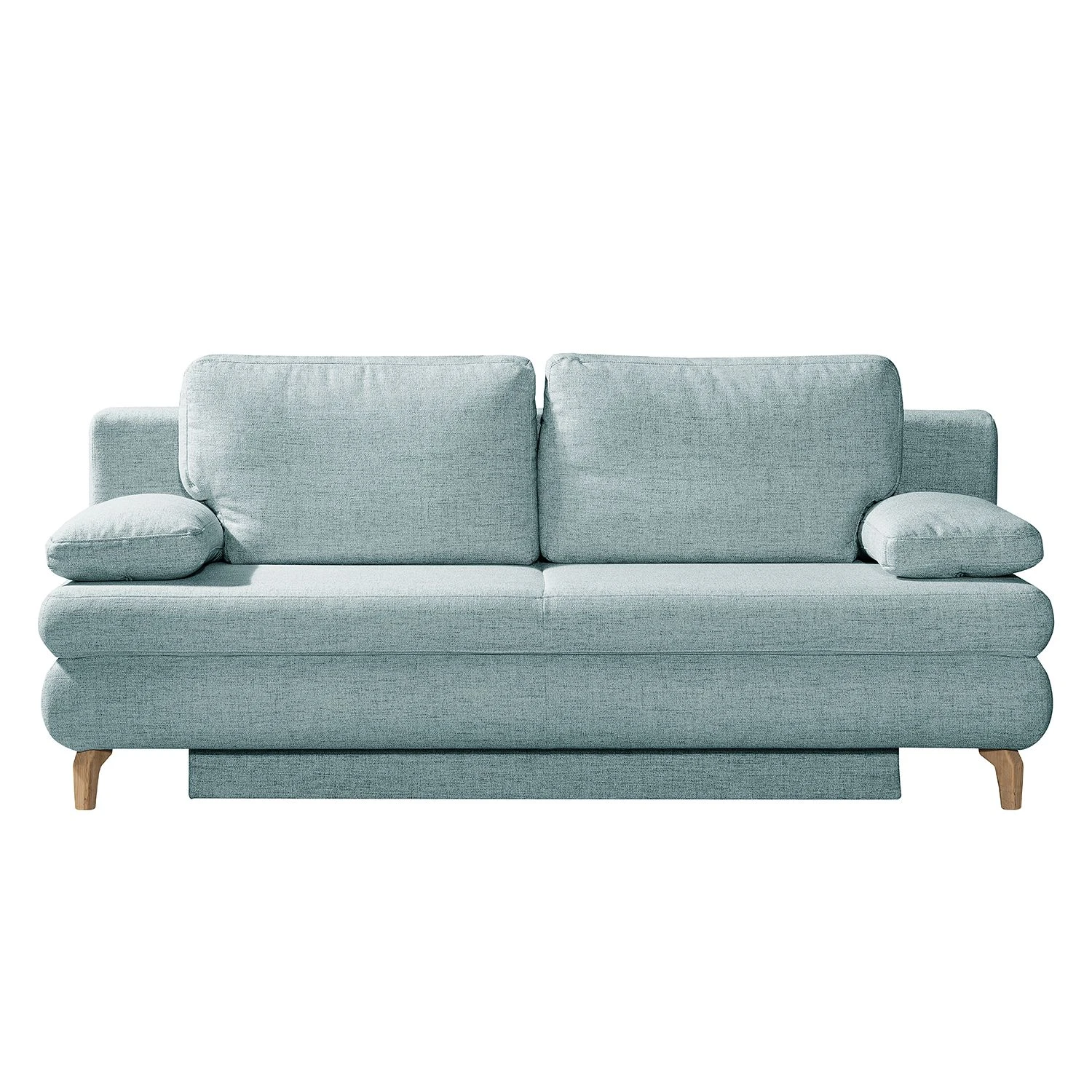 Mørteens Schlafsofa Seiling - Strukturstoff - Pastellblau 5 Mørteens Schlafsofa Seiling - Strukturstoff - Pastellblau – Bild 5