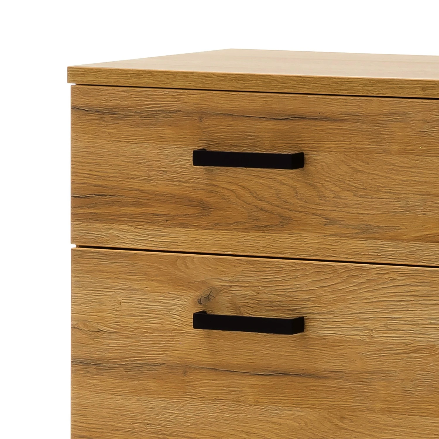 Red Living Kommode Krokby IV - Eiche Grandson Dekor / Schwarz 4 Red Living Kommode Krokby IV - Eiche Grandson Dekor / Schwarz – Bild 4