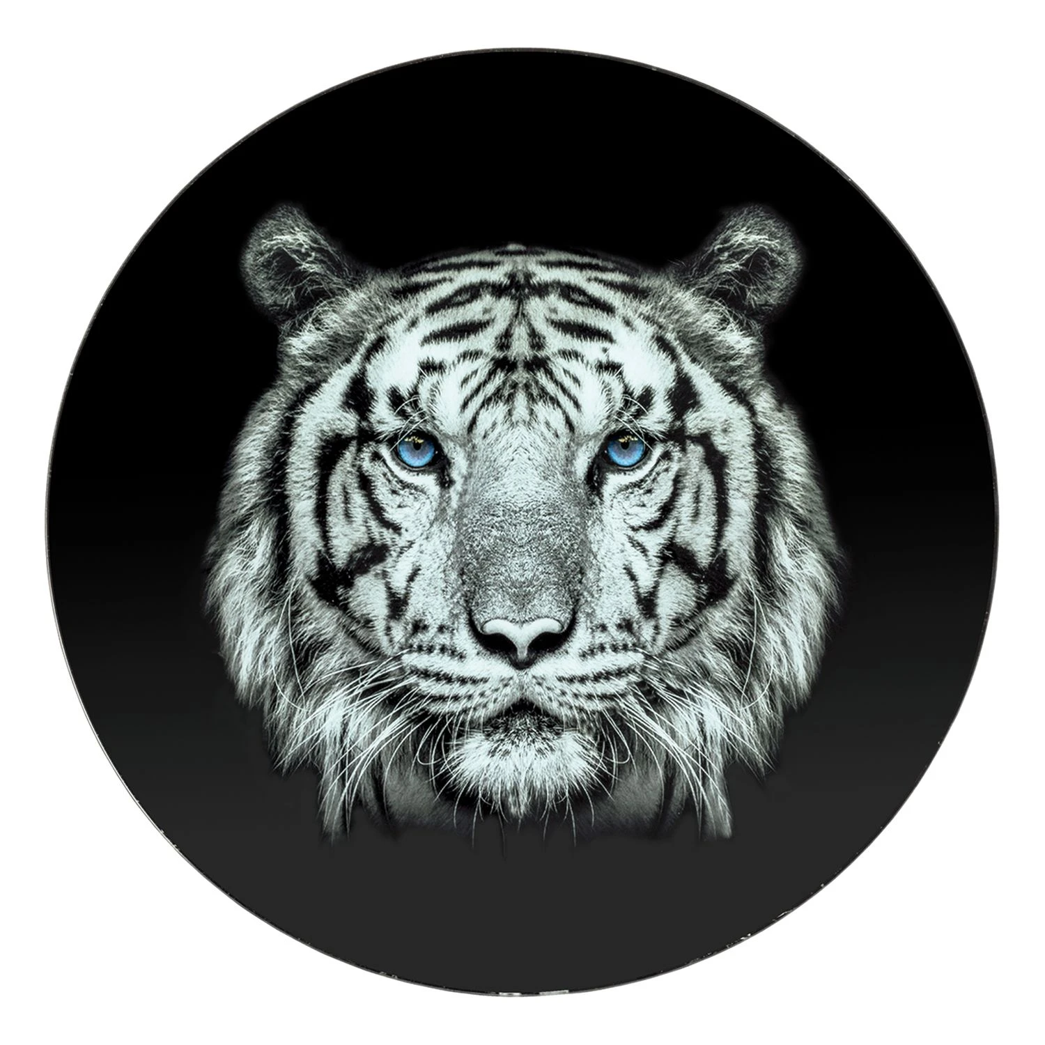 Red Living Beistelltisch Stajk II - Glas / Stahl - Schwarz 2 Red Living Beistelltisch Stajk II - Glas / Stahl - Schwarz – Bild 2