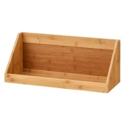 Zeller Wandregal Bamboo III - Bambus massiv