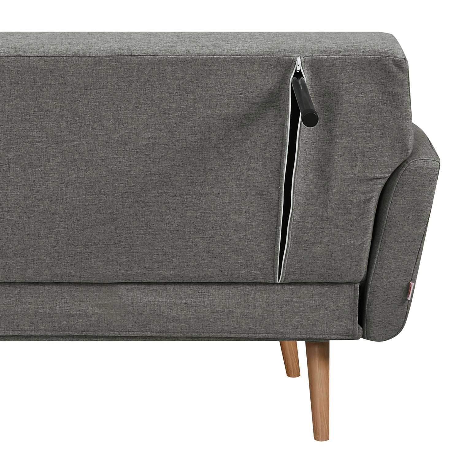 Mørteens Schlafsofa Posen - Filz - Filz Blix: Grau 9 Mørteens Schlafsofa Posen - Filz - Filz Blix: Grau – Bild 9