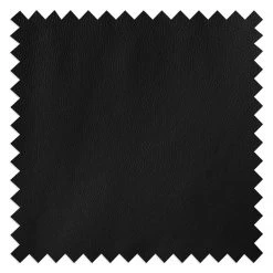 Studio Copenhagen Polsterhocker Anderson I - Echtleder Neka: Schwarz - Chrom glänzend - Nussbaum -Wohnzimmermöbel boutique en ligne 1000131495 181205 11341500120 GALLERYIMAGES P000000001000131495