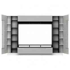 Fredriks TV-Wand Bylas (4-teilig) - Hochglanz Weiß -Wohnzimmermöbel boutique en ligne 1000131689 180917 08454428 GALLERYIMAGES P000000001000131689