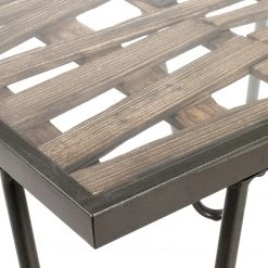 Red Living Beistelltisch Leuca II - Glas / Metall - Tanne / Schwarz 7 Red Living Beistelltisch Leuca II - Glas / Metall - Tanne / Schwarz -Wohnzimmermöbel boutique en ligne 1000132052 180920 08065412 GALLERYIMAGES P000000001000132052