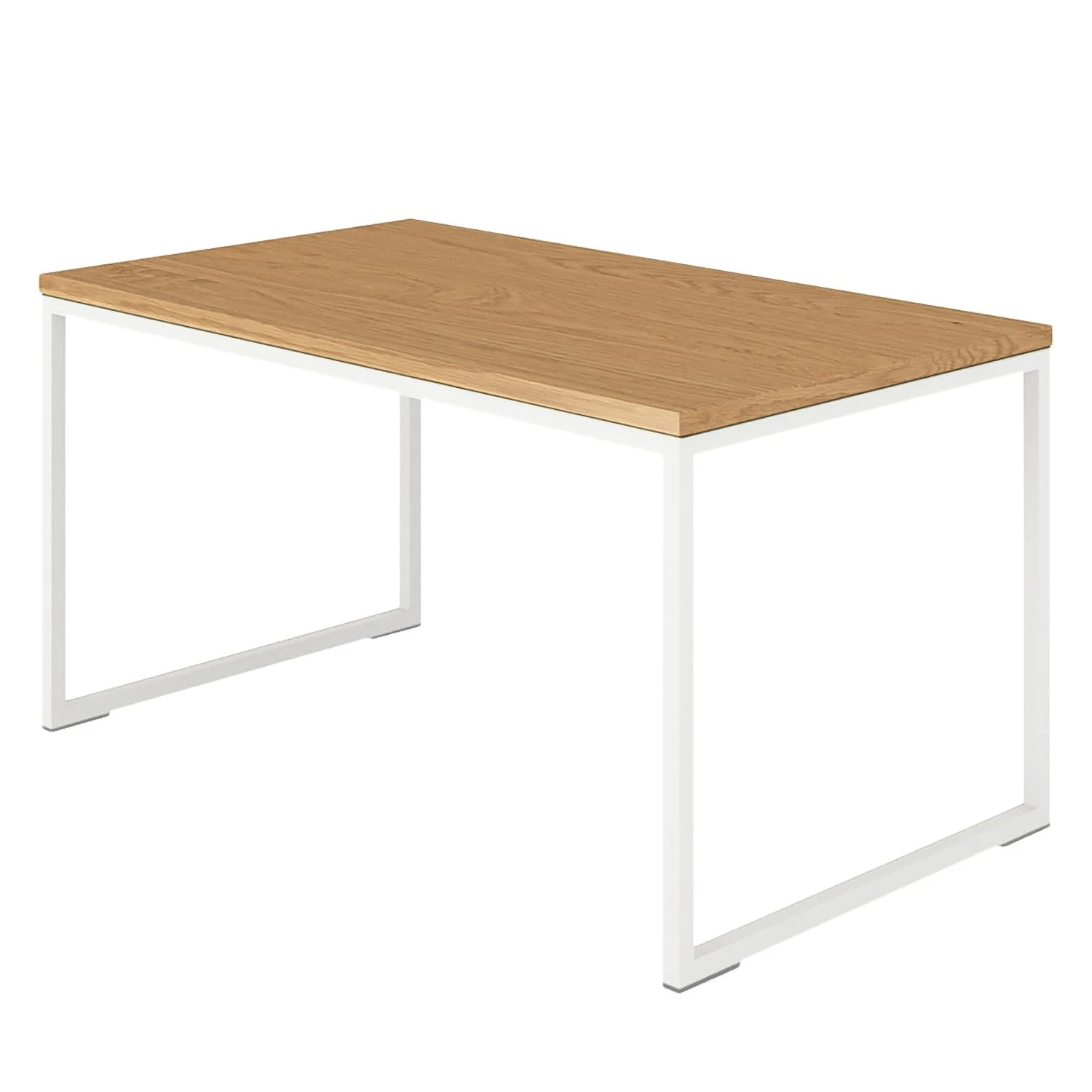 Now! by hülsta Beistelltisch hülsta now II - Stahl - Natureiche / Weiß 1 Now! by hülsta Beistelltisch hülsta now II - Stahl - Natureiche / Weiß