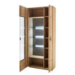 Naturoo Vitrinenschrank Vilela - Eiche teilmassiv - Eiche Bianco / Eiche Bianco Dekor 6 Naturoo Vitrinenschrank Vilela - Eiche teilmassiv - Eiche Bianco / Eiche Bianco Dekor -Wohnzimmermöbel boutique en ligne 1000133697 200816 11335600017 DETAILS P000000001000133697