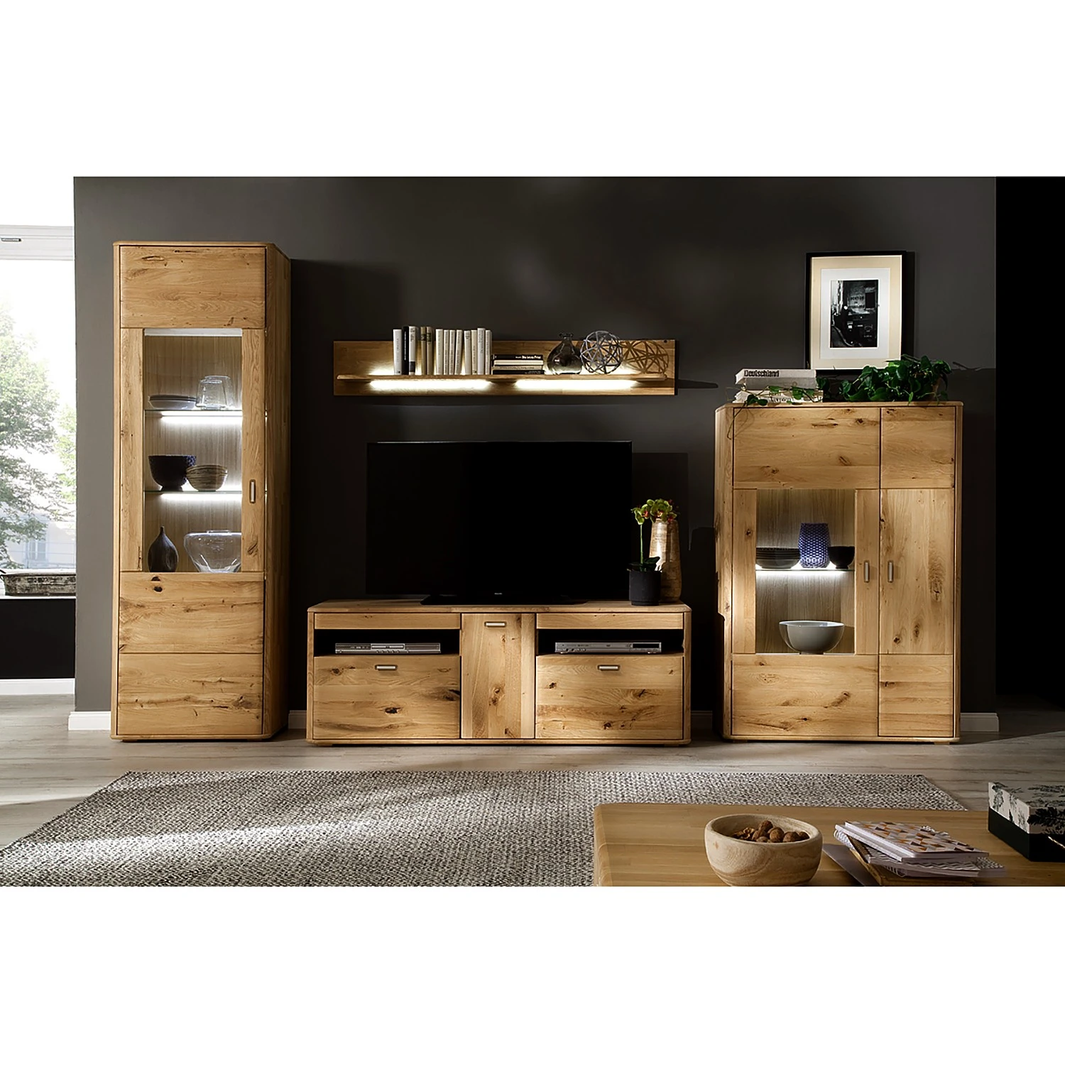 Naturoo Wandboard Forge - Eiche massiv - Eiche Bianco 2 Naturoo Wandboard Forge - Eiche massiv - Eiche Bianco – Bild 2