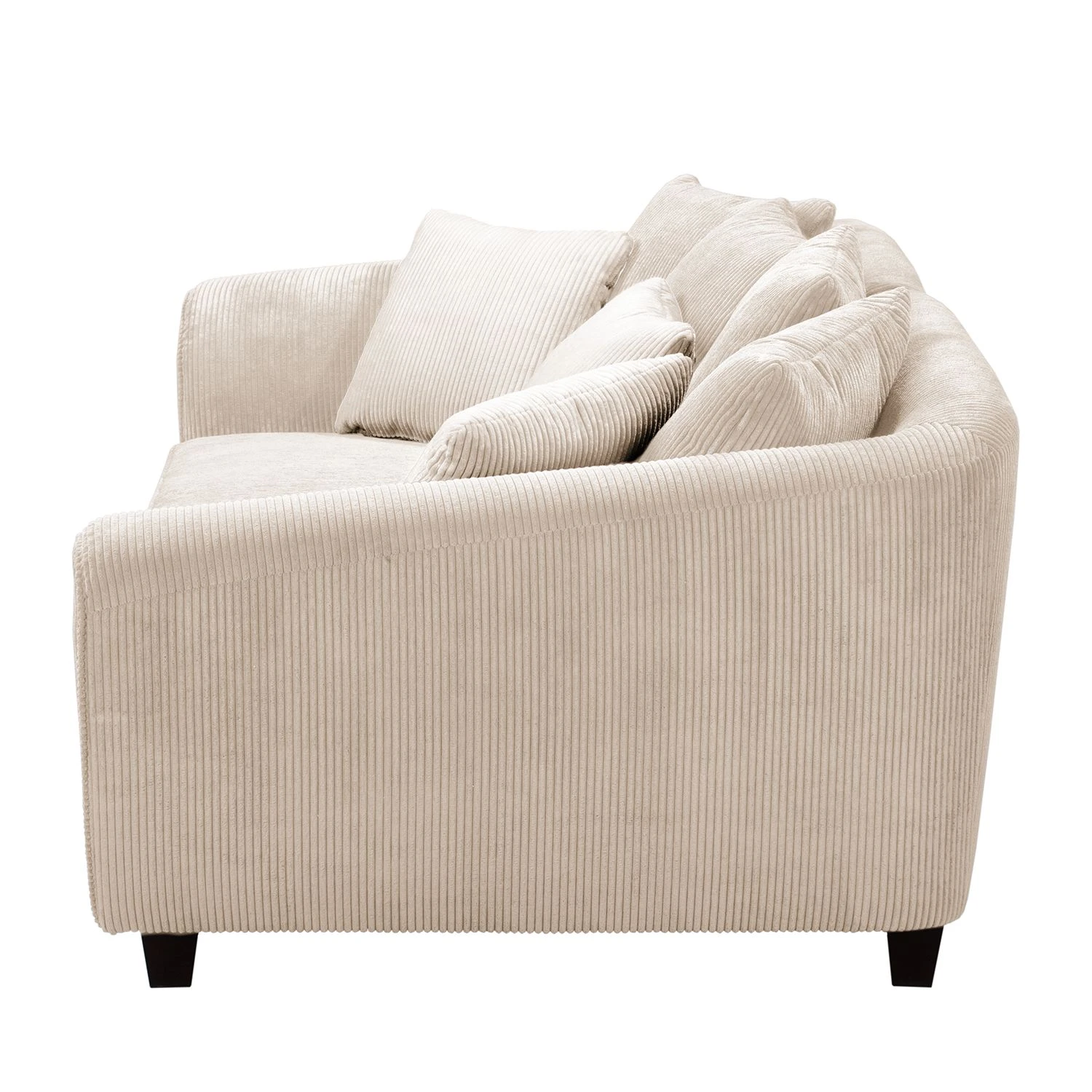 Maison Belfort Bigsofa Elora II - Cord - Creme 5 Maison Belfort Bigsofa Elora II - Cord - Creme – Bild 5