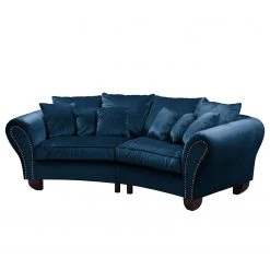 Wohnzimmermöbel boutique en ligne 15 Jack & Alice Bigsofa Sells - Samt - Marineblau