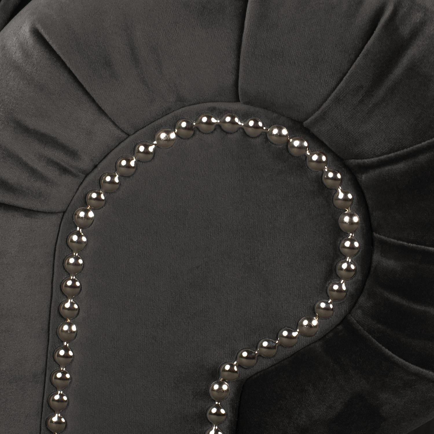 Jack & Alice Sofa Solita (2-Sitzer) - Samt - Grau 5 Jack & Alice Sofa Solita (2-Sitzer) - Samt - Grau – Bild 5