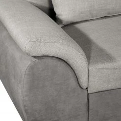 Loftscape Ecksofa Roseburg - Microfaser - Platin - Longchair davorstehend rechts -Wohnzimmermöbel boutique en ligne 1000136010 181024 123018243 GALLERYIMAGES P000000001000136010