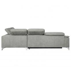 Loftscape Ecksofa Astoria - Webstoff - Grau - Ottomane davorstehend rechts -Wohnzimmermöbel boutique en ligne 1000136023 181024 123045345 GALLERYIMAGES P000000001000136023