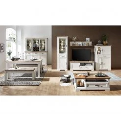 Ridgevalley Buffet Jasmund - Pinie Weiß Dekor -Wohnzimmermöbel boutique en ligne 1000136054 181227 12565000051 MOOD GALLERYIMAGES P000000001000136054 mood