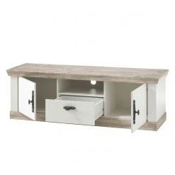 Ridgevalley TV-Lowboard Lewk II - Pinie Weiß Dekor / Pinie Dekor -Wohnzimmermöbel boutique en ligne 1000136078 181219 14223900059 GALLERYIMAGES P000000001000136078