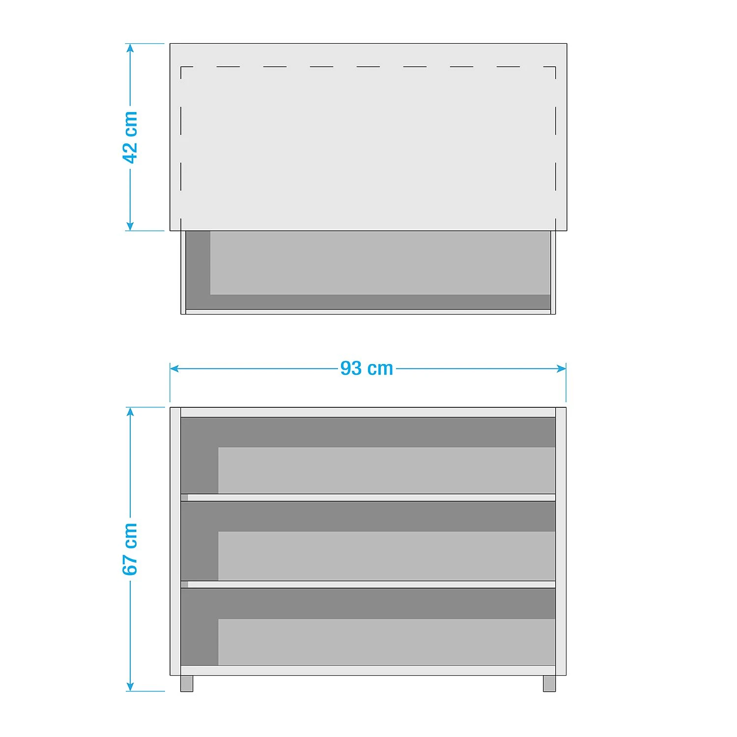 Rauch Blue Kommode Freiham - Alpinweiß 3 Rauch Blue Kommode Freiham - Alpinweiß – Bild 3