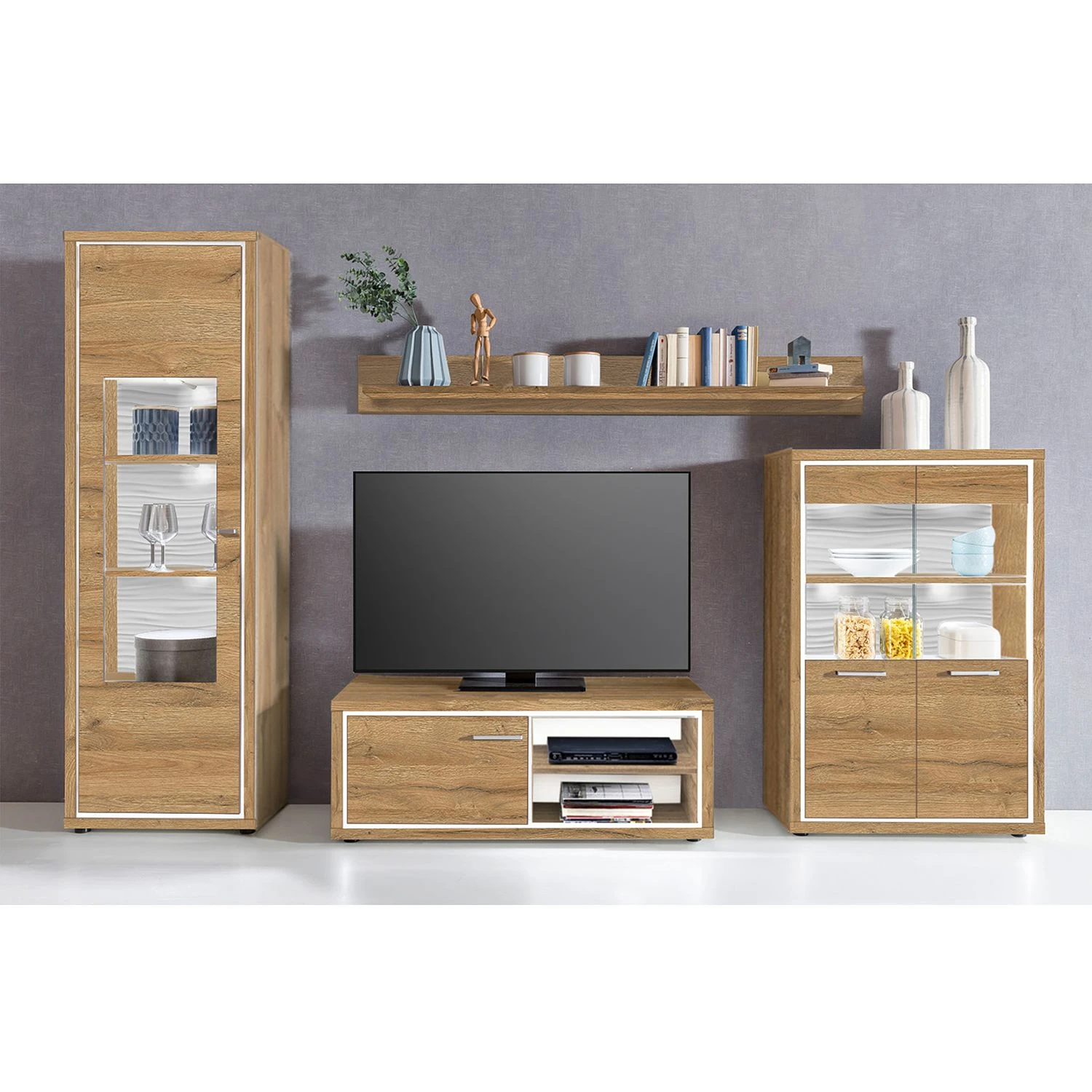 Loftscape Wandboard Hagby - Eiche Dekor - Breite: 116 cm 2 Loftscape Wandboard Hagby - Eiche Dekor - Breite: 116 cm – Bild 2