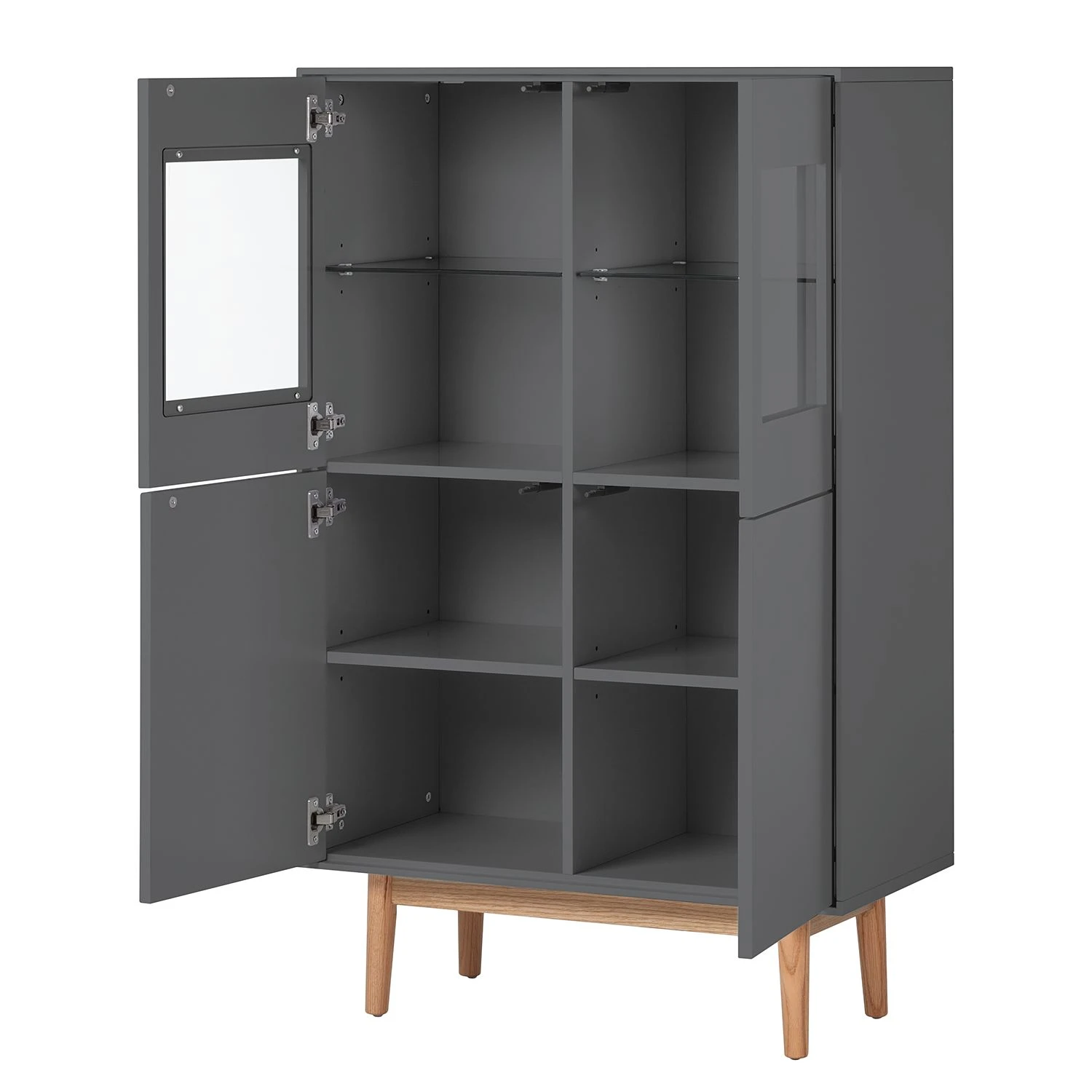 Mørteens Highboard Lindholm II - Grau 4 Mørteens Highboard Lindholm II - Grau – Bild 4