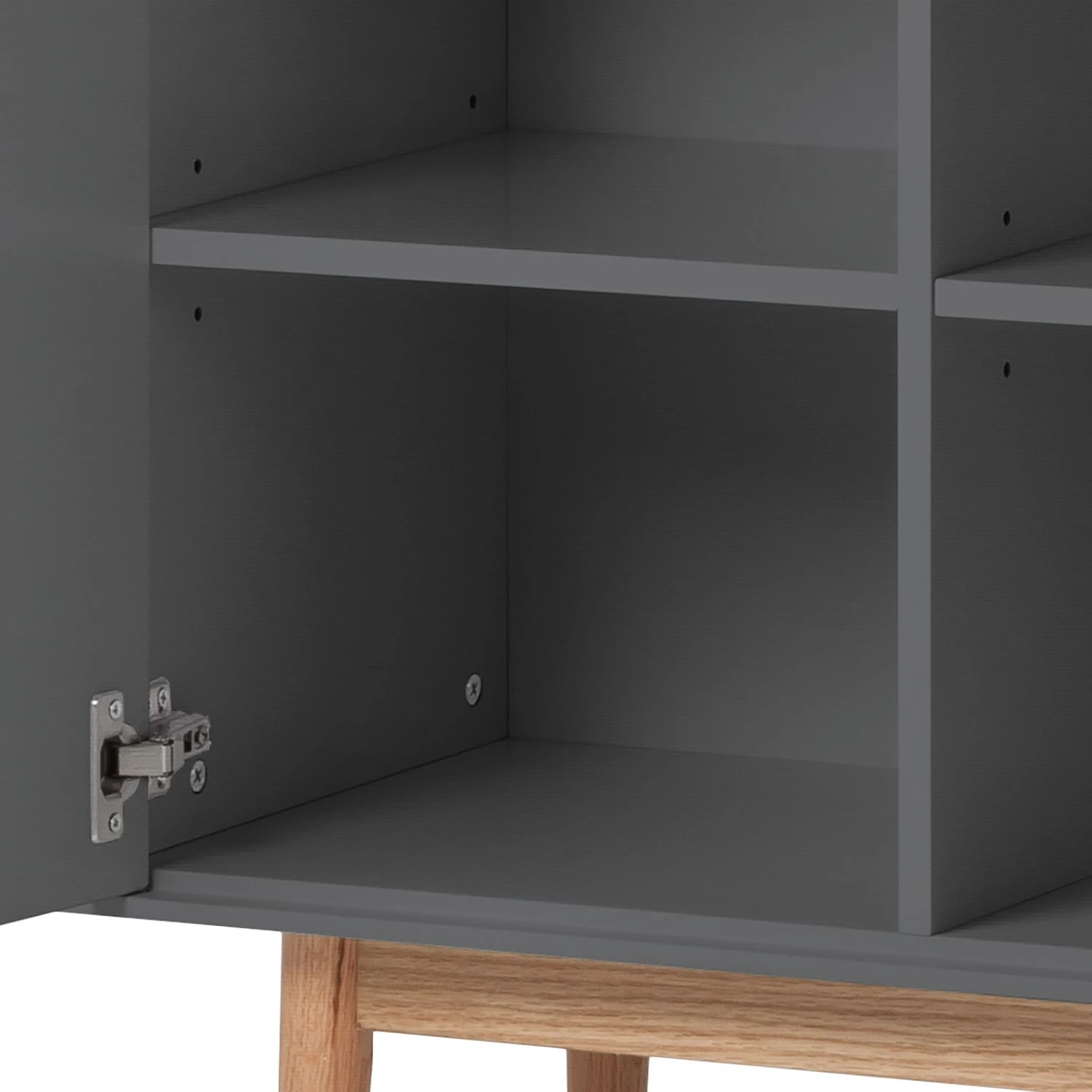 Mørteens Highboard Lindholm II - Grau 8 Mørteens Highboard Lindholm II - Grau – Bild 8