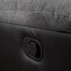 Loftscape Relaxsessel Warmun - Kunstleder / Microfaser - Schwarz / Grau -Wohnzimmermöbel boutique en ligne 1000139815 201120 13430800004 DETAILS P000000001000139815