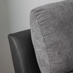 Loftscape Relaxsessel Warmun - Kunstleder / Microfaser - Schwarz / Grau -Wohnzimmermöbel boutique en ligne 1000139815 201120 13431000005 DETAILS P000000001000139815