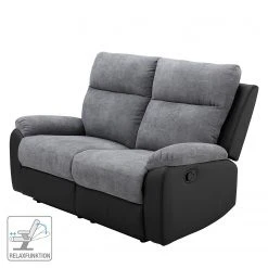 Modoform Relaxsofa Warmun (2-Sitzer) - Kunstleder / Microfaser - Schwarz / Grau -Wohnzimmermöbel boutique en ligne 1000139816 200116 15485900009 ICON DETAILS P000000001000139816 icon seal