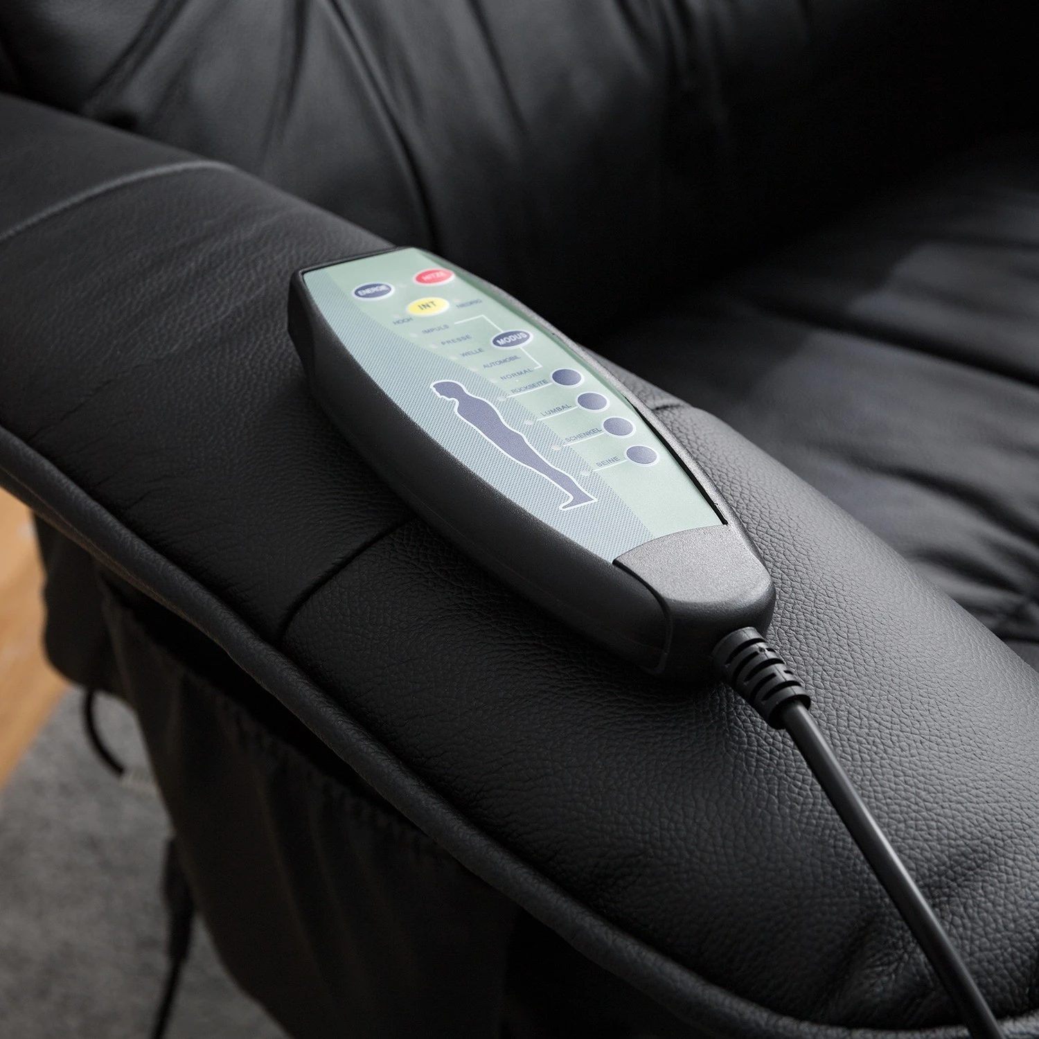 Loftscape Relaxsessel Wesburn II - Echtleder / Kunstleder - Schwarz 17 Loftscape Relaxsessel Wesburn II - Echtleder / Kunstleder - Schwarz – Bild 17