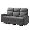 Loftscape Relaxsofa Grandhan (3-Sitzer) - Microfaser - Grau