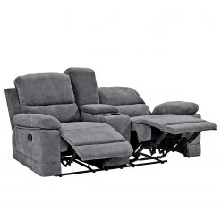 Loftscape Relaxsofa Lixia (2-Sitzer) - Microfaser - Grau -Wohnzimmermöbel boutique en ligne 1000139832 191205 15490900105 DETAILS P000000001000139832