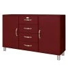 Tenzo Sideboard Malibu I - Weinrot