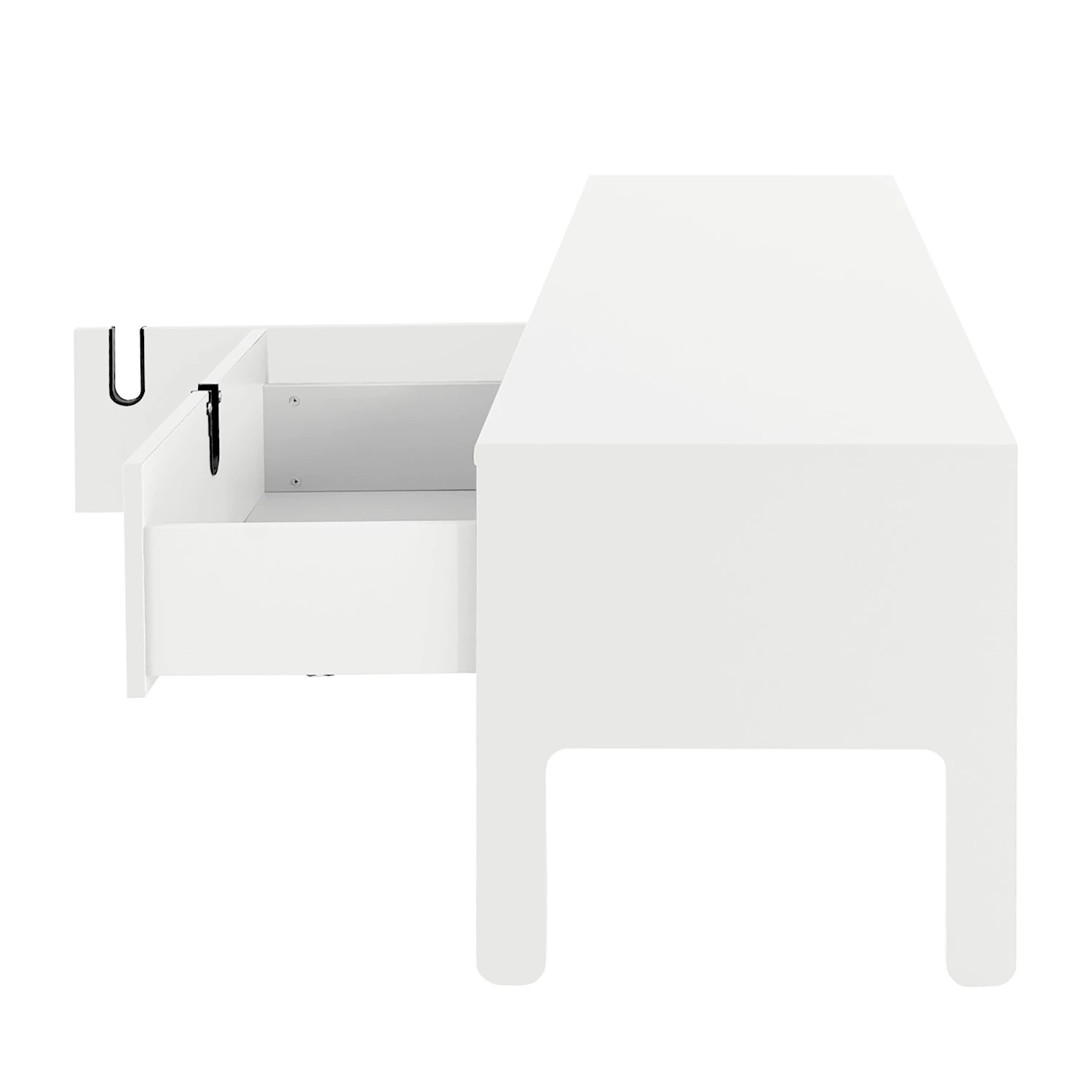 Tenzo TV-Lowboard Uno II - Weiß 5 Tenzo TV-Lowboard Uno II - Weiß – Bild 5