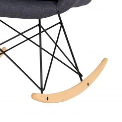 Tenzo Schaukelstuhl Emma - Webstoff / Eiche massiv - Anthrazit / Eiche -Wohnzimmermöbel boutique en ligne 1000144177 181116 14395611 GALLERYIMAGES P000000001000144177