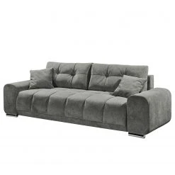 Loftscape Schlafsofa Tiegem - Microfaser - Microfaser Ranu: Dunkelgrau