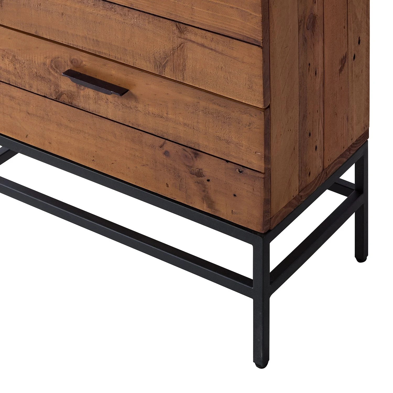 Ars manufacti Regal Grasby - Pinie massiv / Metall - Pinie Dunkel / Schwarz 6 Ars manufacti Regal Grasby - Pinie massiv / Metall - Pinie Dunkel / Schwarz – Bild 6