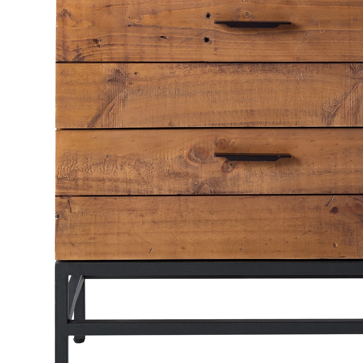 Ars manufacti Regal Grasby - Pinie massiv / Metall - Pinie Dunkel / Schwarz 8 Ars manufacti Regal Grasby - Pinie massiv / Metall - Pinie Dunkel / Schwarz – Bild 8