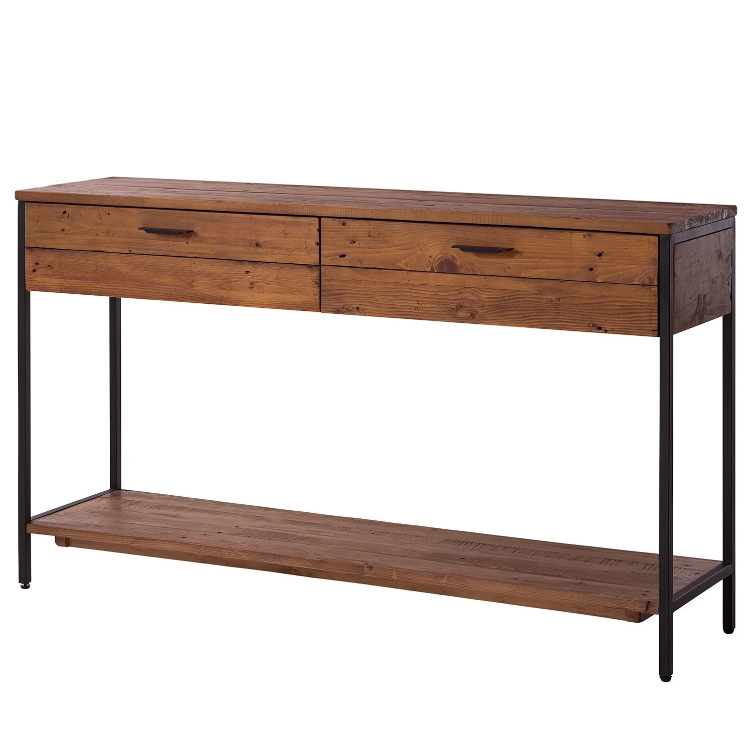 Ars manufacti Konsolentisch Grasby - Pinie massiv / Metall - Pinie Dunkel / Schwarz 1 Ars manufacti Konsolentisch Grasby - Pinie massiv / Metall - Pinie Dunkel / Schwarz