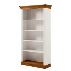 Maison Belfort Regal Bergen I - Kiefer massiv - Kiefer Weiß / Kiefer Bernstein