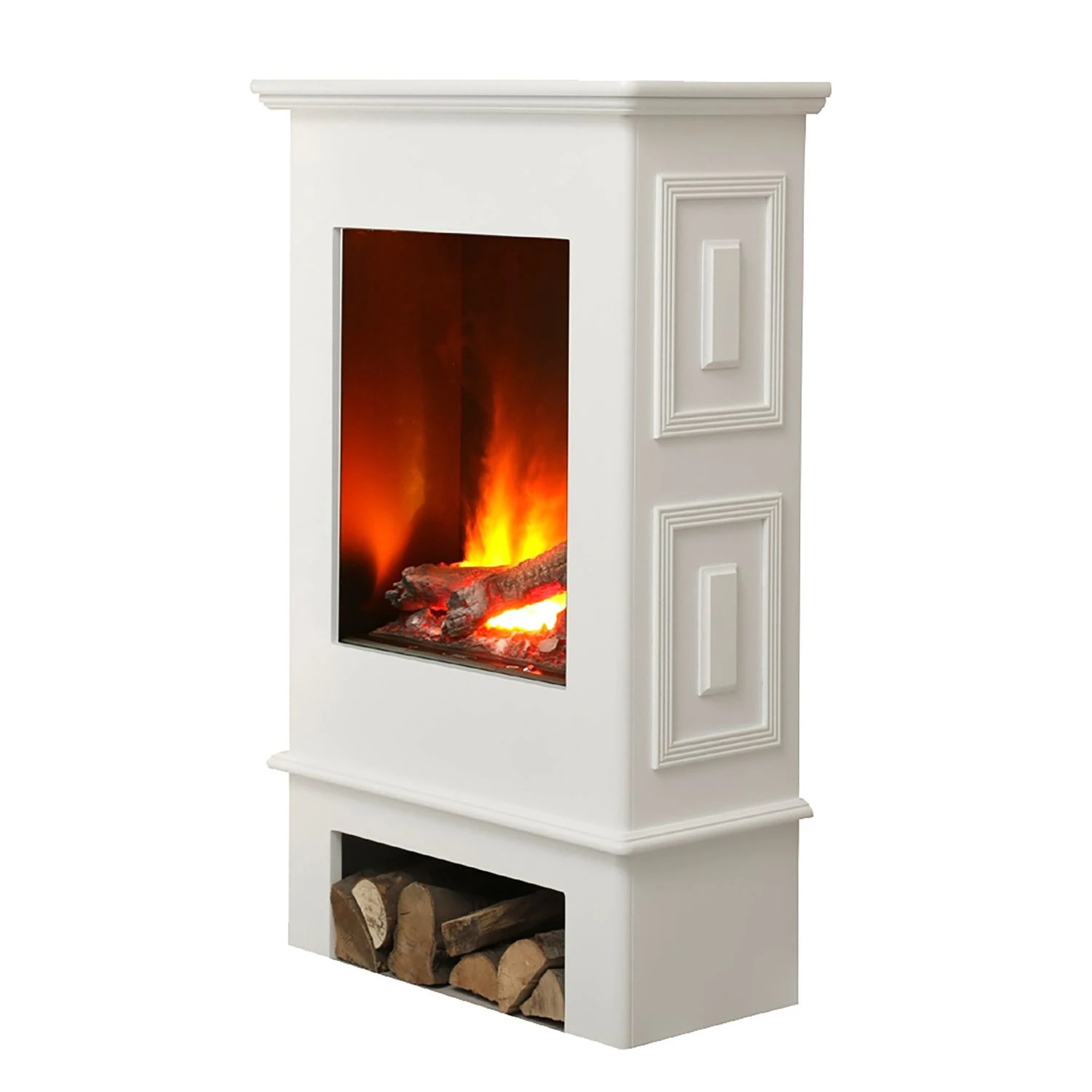 Ridgevalley Elektrokamin Schwerin - Weiß 1 Ridgevalley Elektrokamin Schwerin - Weiß