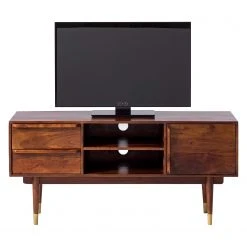 Ars manufacti TV-Lowboard Baxley - Akazie massiv / Metall - Akazie / Gold -Wohnzimmermöbel boutique en ligne 1000149740 200113 16023200009 DETAILS P000000001000149740