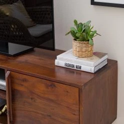 Ars manufacti TV-Lowboard Baxley - Akazie massiv / Metall - Akazie / Gold -Wohnzimmermöbel boutique en ligne 1000149740 200207 10193200010 DETAILS P000000001000149740