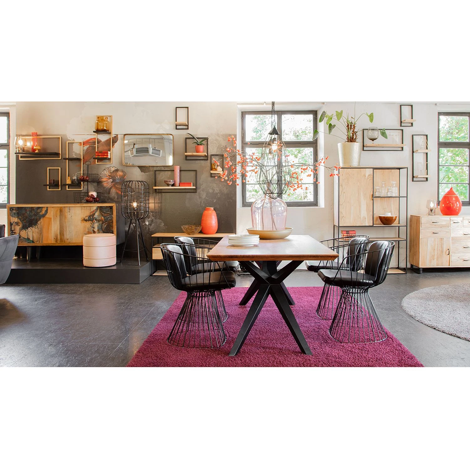 Jack & Alice Wandregal Harbin IV - Akazie massiv - Akazie Schwarz / Gold - Breite: 20 cm 4 Jack & Alice Wandregal Harbin IV - Akazie massiv - Akazie Schwarz / Gold - Breite: 20 cm – Bild 4