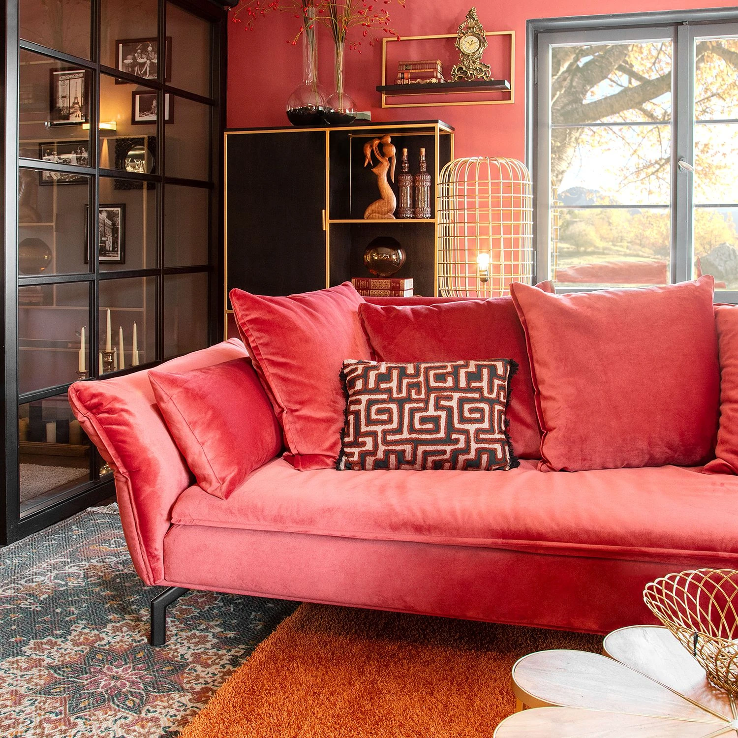 Red Living Wandregal Mello II - Akazie massiv - Akazie Natur / Schwarz 5 Red Living Wandregal Mello II - Akazie massiv - Akazie Natur / Schwarz – Bild 5