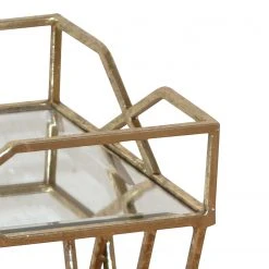 Jack & Alice Beistelltisch Ambly - Antik goldfarben 5 Jack & Alice Beistelltisch Ambly - Antik goldfarben -Wohnzimmermöbel boutique en ligne 1000150503 190107 16090300019 GALLERYIMAGES P000000001000150503