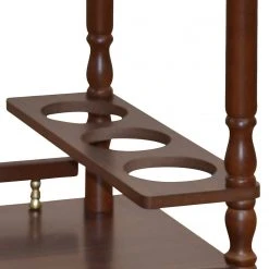 Ridgevalley Servierwagen Pedrita - Gummibaum teilmassiv - Nussbaum -Wohnzimmermöbel boutique en ligne 1000150504 190107 16090400022 GALLERYIMAGES P000000001000150504