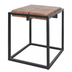 Red Living Beistelltisch Petrie - Akazie massiv - Akazie / Schwarz