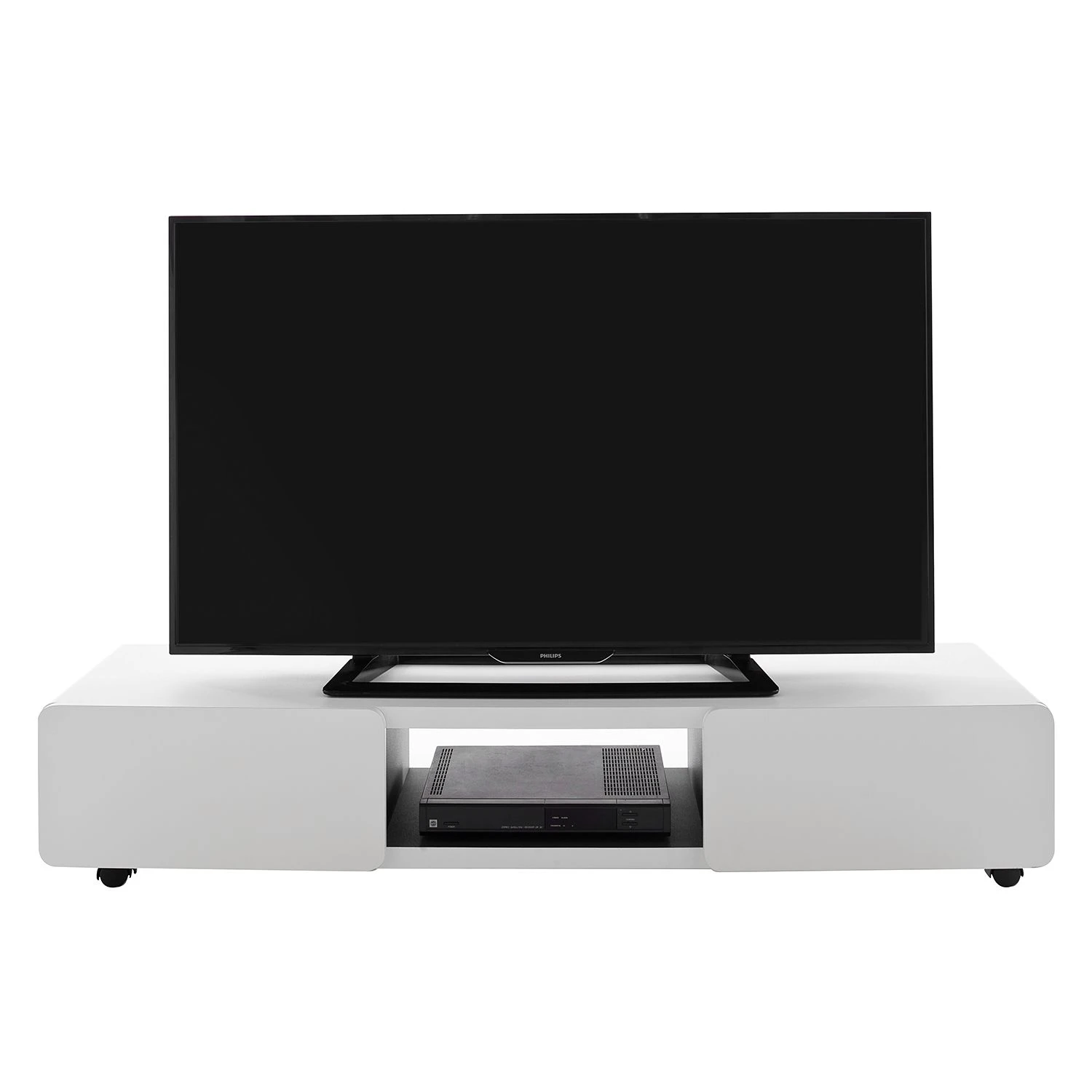 Loftscape TV-Element Lagunas - Weiß / Anthrazit 3 Loftscape TV-Element Lagunas - Weiß / Anthrazit – Bild 3