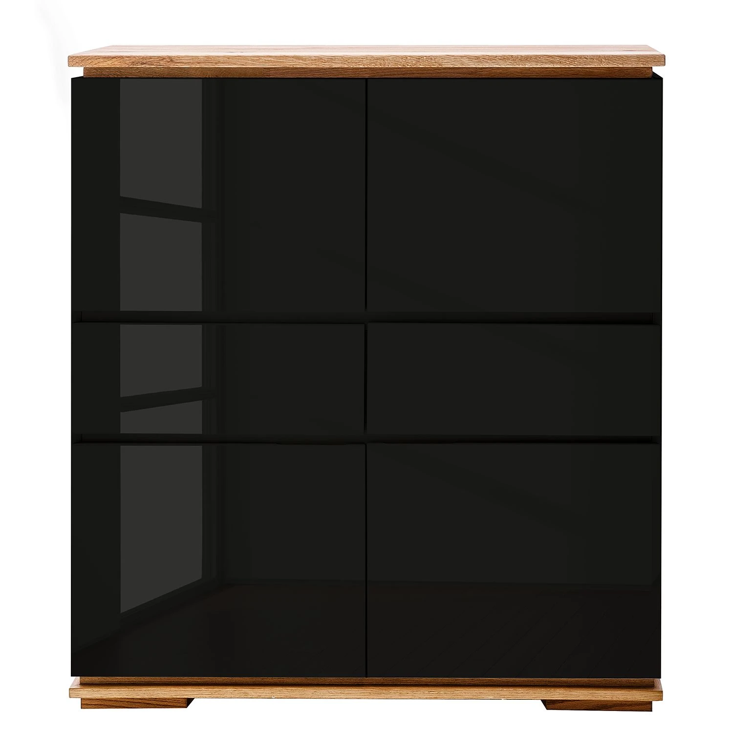 Loftscape Highboard Lixeira - Hochglanz Schwarz 3 Loftscape Highboard Lixeira - Hochglanz Schwarz – Bild 3